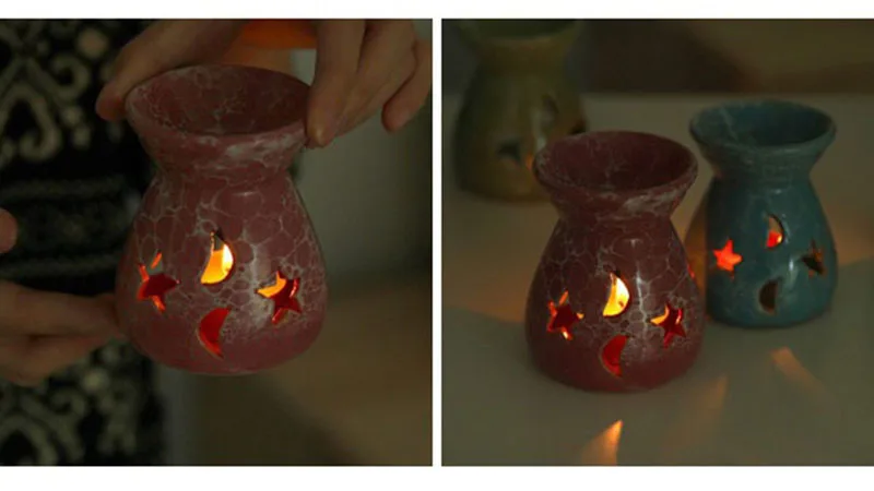 Candle Aromatherapy Furnace Aromatherapy Lamp Essential Oil Furnace Household Romantic Burner Home Decor