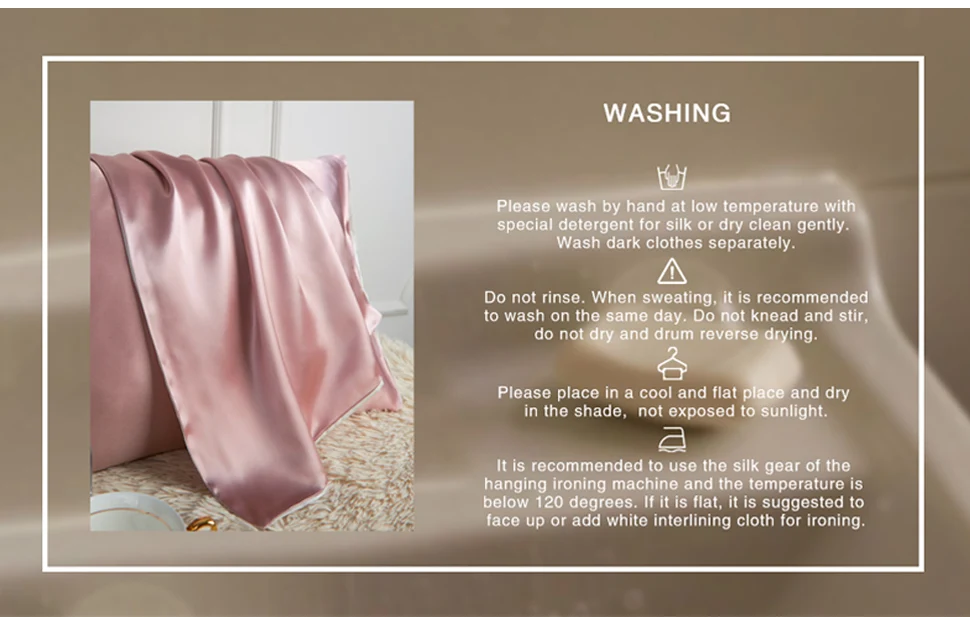 DISANGNI 100% Pure Mulberry Silk Pillowcase for Hair and Skin, Natural Silk Front with Soft Breathable Back, Luxury Pillow Cover