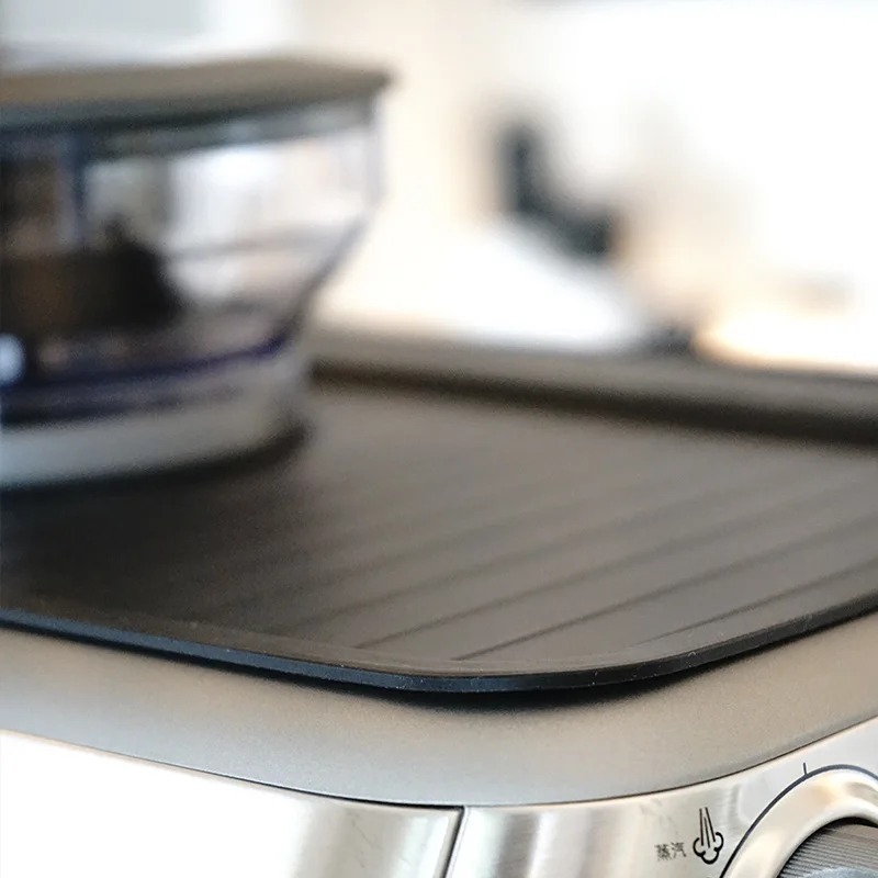 Leeseph Silicone Coffee Mat for Breville 870/880/878 Espresso Machine Top Anti-slip Dustproof Mat Countertop Kitchen Accessories