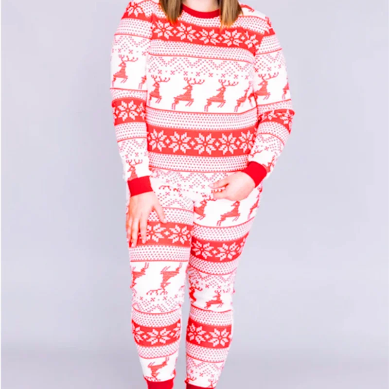 Mommy and Me Clothes 2026 New Christmas Pajamas Set for Family Soft Cute Sleepwear Adults Kids 2 Pieces Suit Xmas Look Outfits