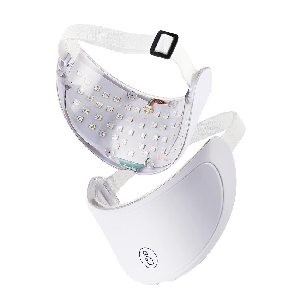 Neck LED Lift Mask Photon Anti-Wrinkle Skin Tightening Neck Beauty Device Skin Brighten Rejuvenation Neck Wrinkle Remover