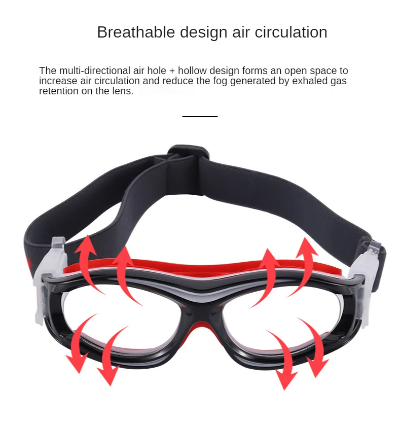 Children Myopia Basketball Sport Eyewear Football Eye Anti-Collision Glass Training Goggles Cycling Glasses Customizable lenses
