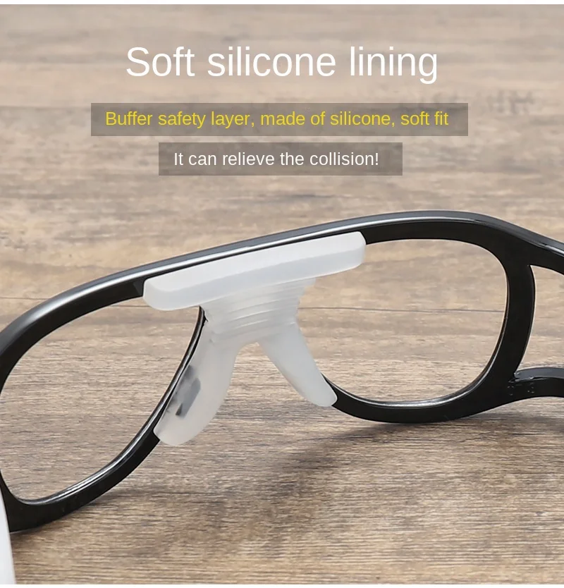 Myopia Basketball Glasses Sport Eyewear Football Anti-Collision Glasses Aspheric Color Photosensitive Changing Spectacle Lenses