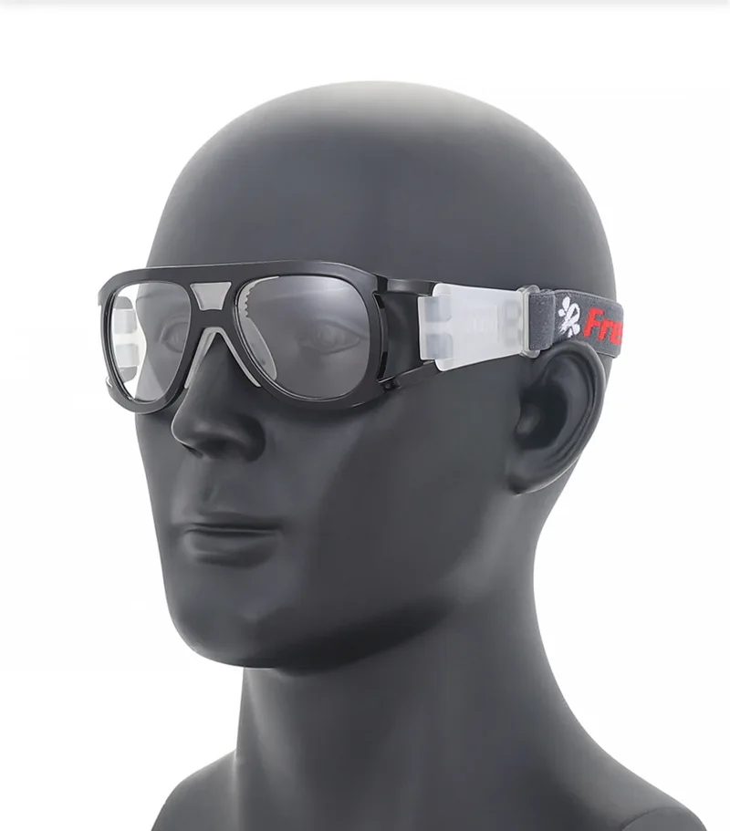 Myopia Basketball Glasses Sport Eyewear Football Anti-Collision Glasses Aspheric Color Photosensitive Changing Spectacle Lenses