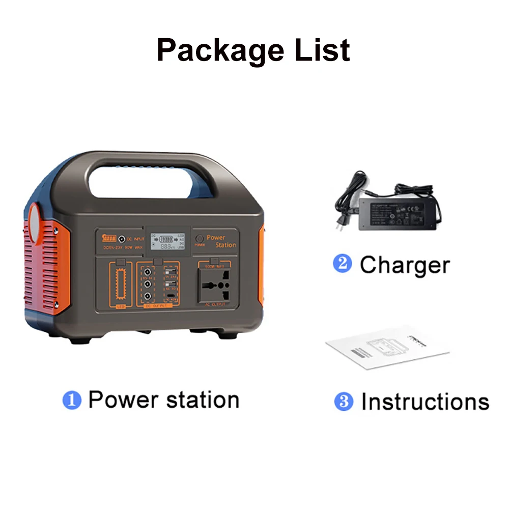 Gaiaray Solar Power Station 500W 300W Solar Generator 460WH 230WH Super Fast Charging APP Control Emergency Power Station for Home Camping Power Outages 110V US Warehouse
