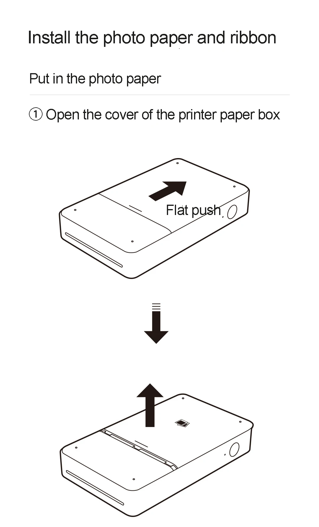 Xiaomi Portable Dye-Sublimation Photo Paper/Stickers 50 Sheets Original zink Mijia Pocket Printer Self-adhesive Photo Paper