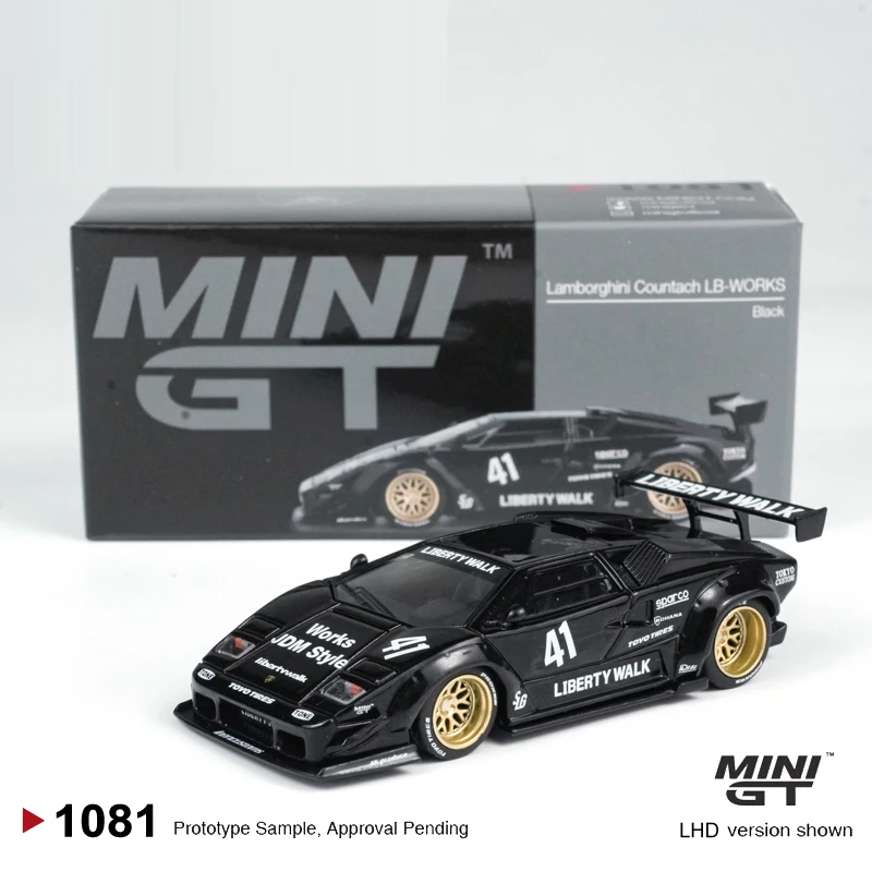 MINIGT 1:64 Porsche Lamborghini LWBK A80 ER34 1087 alloy car Model 1059 1081 1068 1067 1053 967 1083 1066 1054 984 1052 977