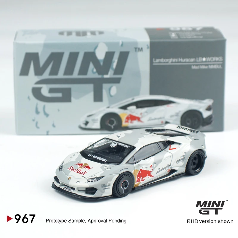 MINIGT 1:64 Porsche Lamborghini LWBK A80 ER34 1087 alloy car Model 1059 1081 1068 1067 1053 967 1083 1066 1054 984 1052 977