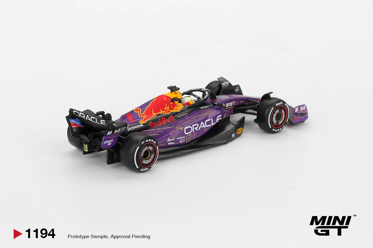 MINIGT 1/64 Oracle Red Bull Racing RB19 #1 Max Verstappen MGT01194-CH Cars Alloy Diecast Metal Model Kids Toys Boys