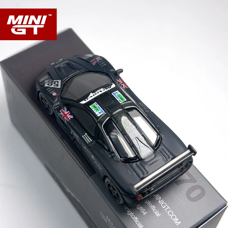 MINIGT 1:64 McLaren F1 GTR #59 1995 Le Mans 24Hr Winner MGT soiled alloy car Model 870