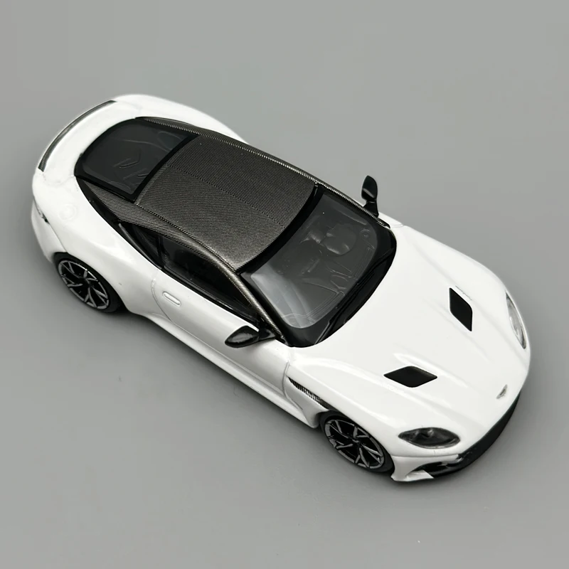 MINIGT 1:64 NISSAN R35 Matte Grey Lamborghini Aventador Martin DBS White ZR1 Yellow Alloy Car Model 1248 1133 1225 1158