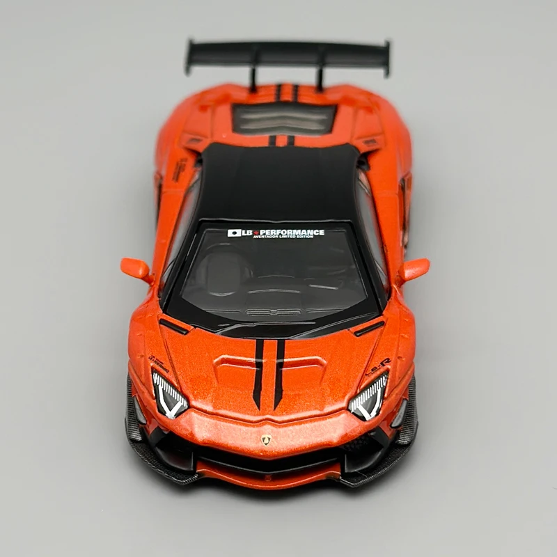 MINIGT 1:64 NISSAN R35 Matte Grey Lamborghini Aventador Martin DBS White ZR1 Yellow Alloy Car Model 1248 1133 1225 1158
