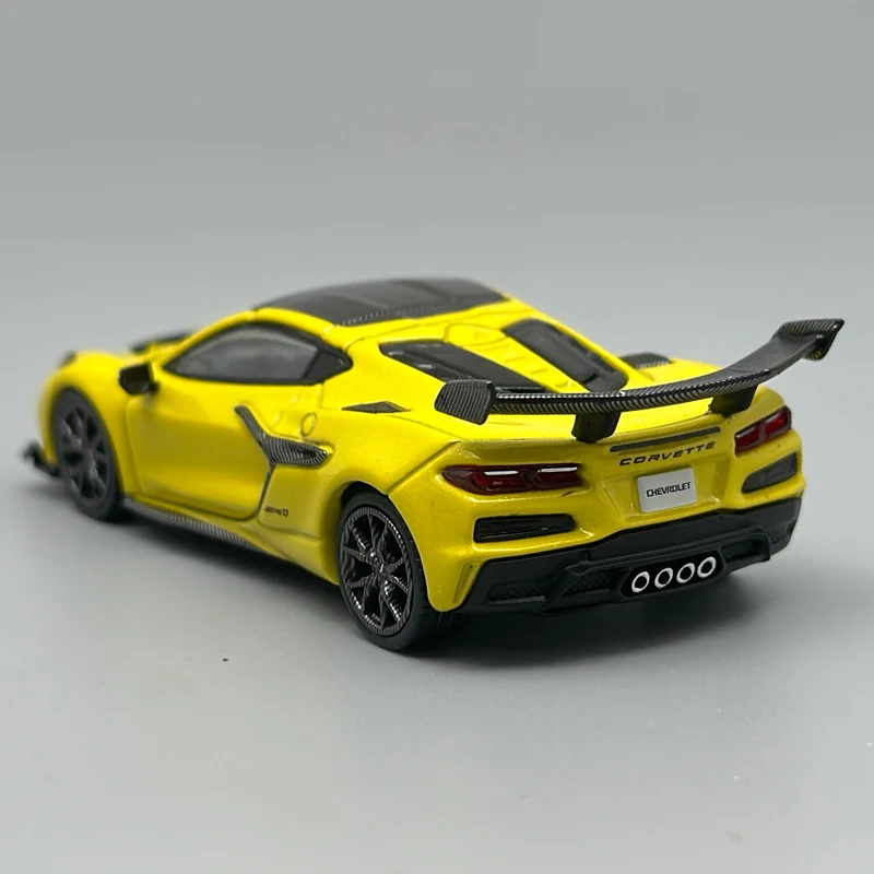 MINIGT 1:64 NISSAN R35 Matte Grey Lamborghini Aventador Martin DBS White ZR1 Yellow Alloy Car Model 1248 1133 1225 1158