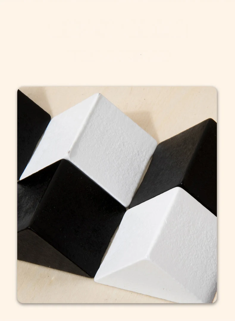 Wooden 3D Jigsaw Puzzle Montessori Geometric Shape Puzzles Building Blocks Kids Educational Logical Thinking Training Kids Gift