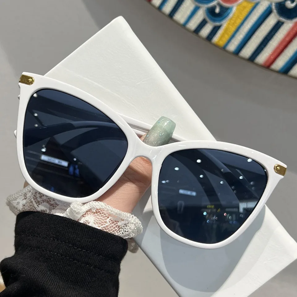 2026 New Model Unisex Fashion Plastic Cat's Eye Frame Sunglasses For Driving Street Photography And Traveling Accessories