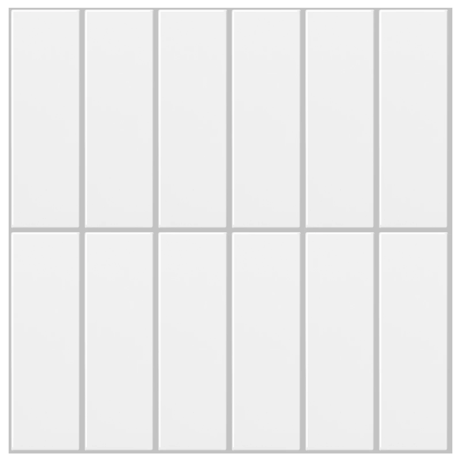 10pcs Thicker Design 3D Self-adhesive Wall Sticker Home Wallpaper Durable Pet Material Tile Decals for Kitchen Bathroom Tailgate