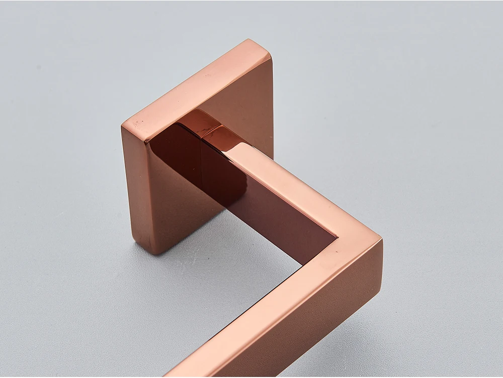 Rose Golden Bath Hardware Set Toilet Accessories Towel Rack Toilet Paper Holder Towel Bar Stainless Steel Bathroom Accessories