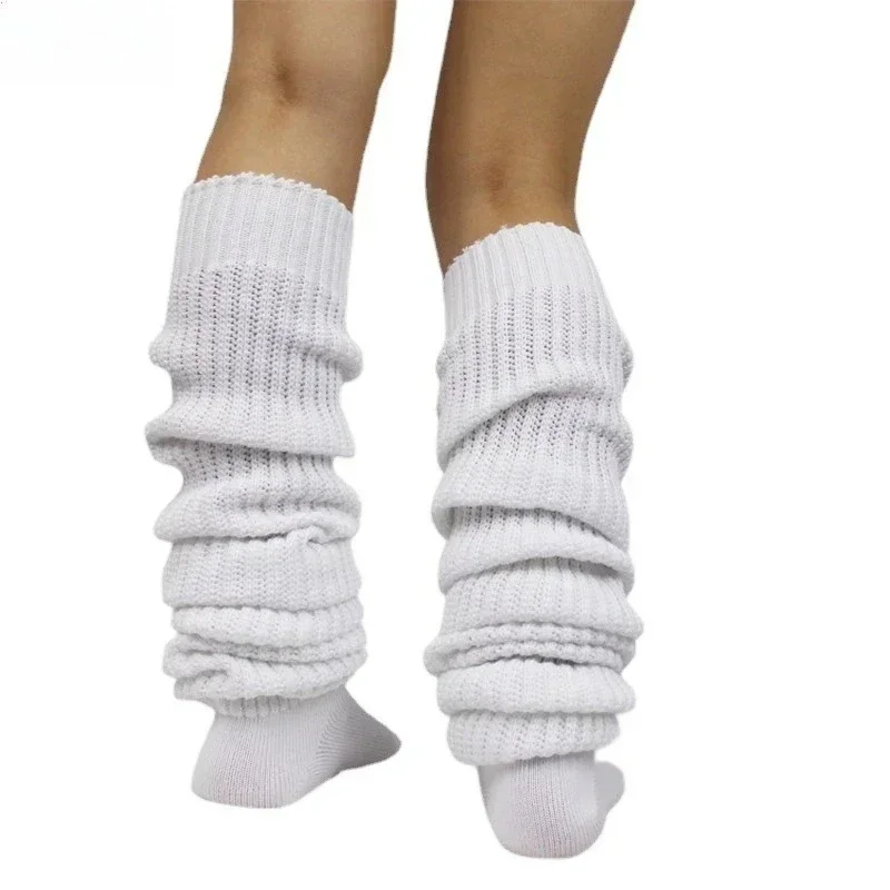 New White Black Loose Socks Slouch Boots Stockings Woman JK Uniform Accessories Leg Warmers Cosplay Socks for Women Girls 2027