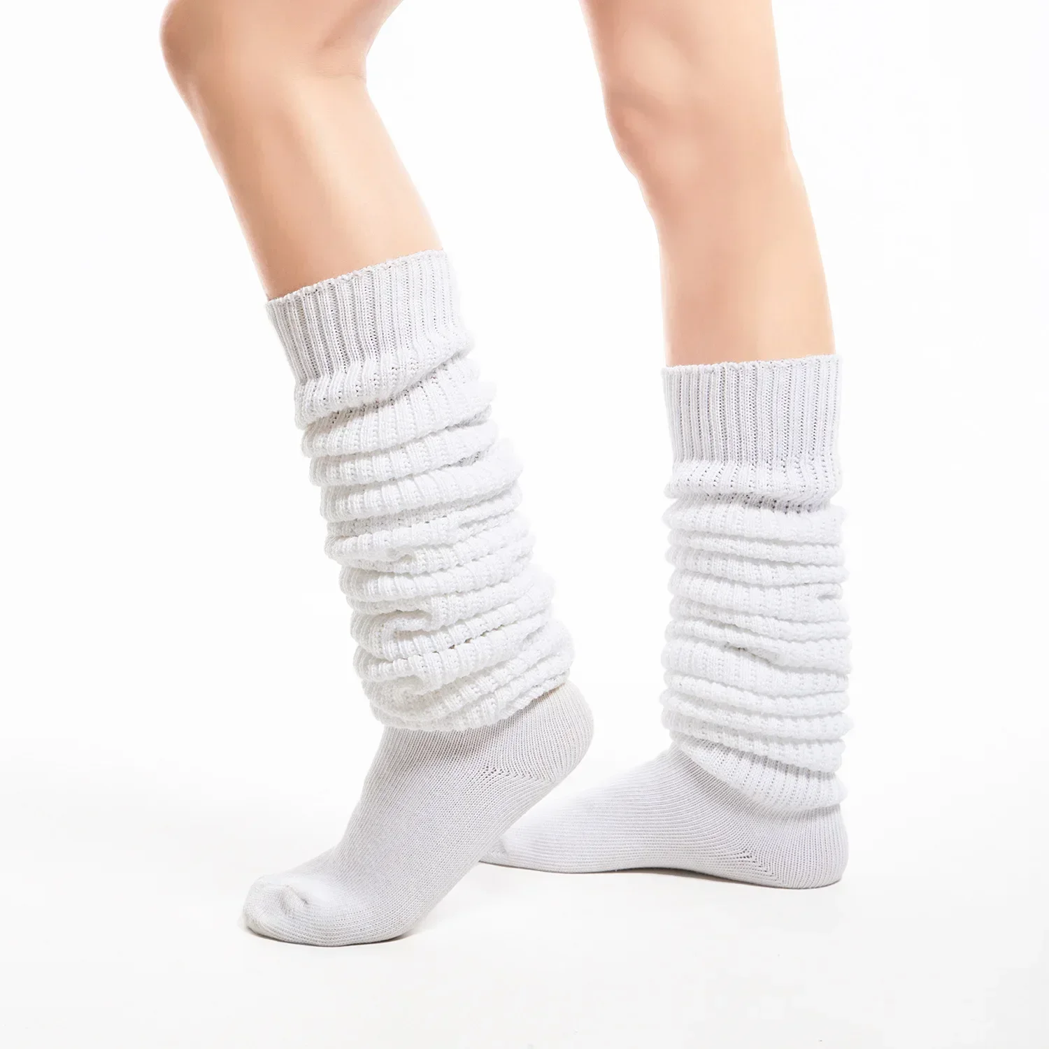 New White Black Loose Socks Slouch Boots Stockings Woman JK Uniform Accessories Leg Warmers Cosplay Socks for Women Girls 2027