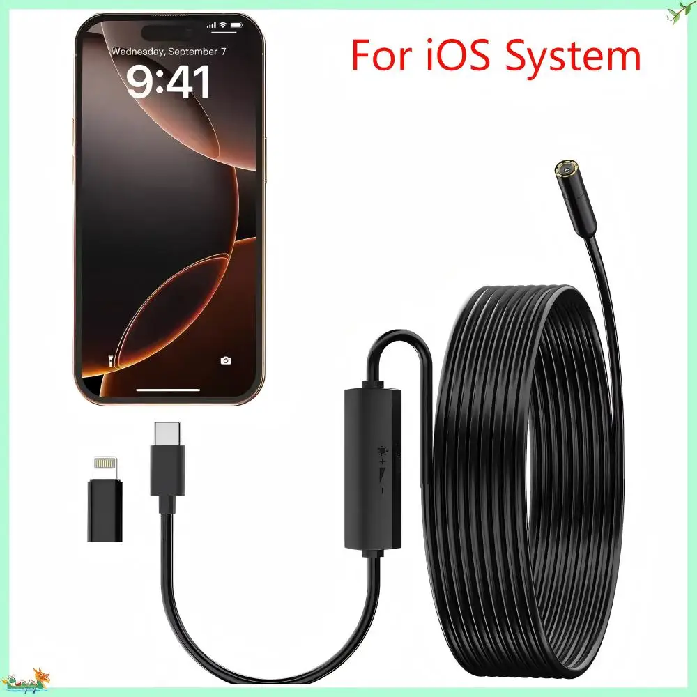 iOS Endoscope Camera for iOS System HD 960P Inspection Sewer Borescope Camera for ipad  iPhone5-17