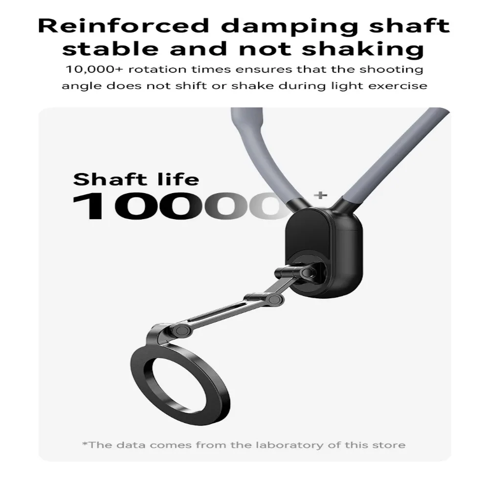 Silicone Magnetic Neck Halter Mobile Phone Holder For IPhone 16 15 14 13 For Huawei For Samsung FOR Xiaomi Selfie Stand Bracket