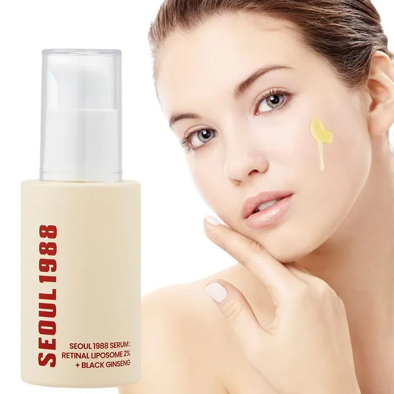 1/2/3PCS Korean SEOUL 1988 Retinol Face Serum Fade Fine Wrinkle Moisturizing Whitening Remove Spot Shrink Pores Beauty Skin Care