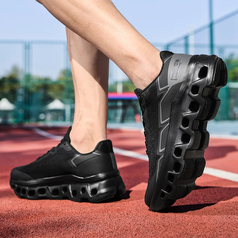 Men's Running Shoes Cushioning Jogging Trainer Race Sneakers Outdoor Breathable Couple Mesh Luxury Shoes Non-Slip Off-road Shoes