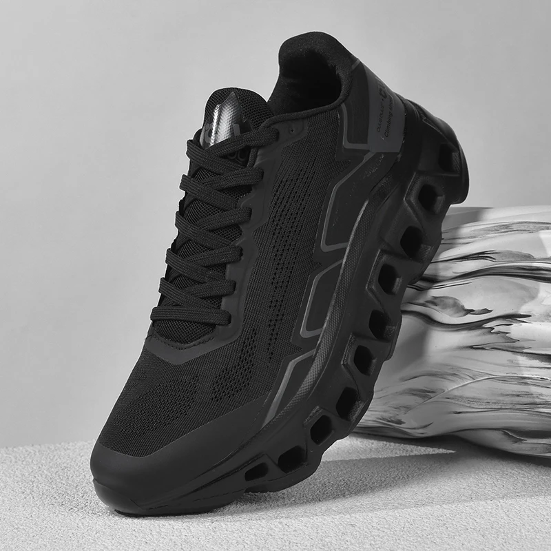 Men's Running Shoes Cushioning Jogging Trainer Race Sneakers Outdoor Breathable Couple Mesh Luxury Shoes Non-Slip Off-road Shoes