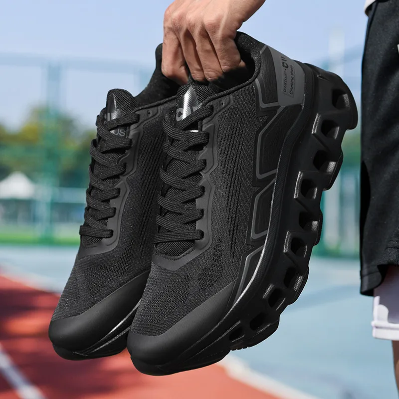 Men's Running Shoes Cushioning Jogging Trainer Race Sneakers Outdoor Breathable Couple Mesh Luxury Shoes Non-Slip Off-road Shoes