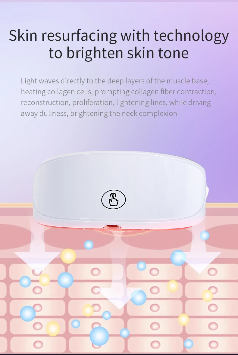 Practical Neck Anti-aging Mask Skin Tightening Lifting Neck Beauty Device Brighten Skin Rejuvenation Improve Neck Muslc Sagging