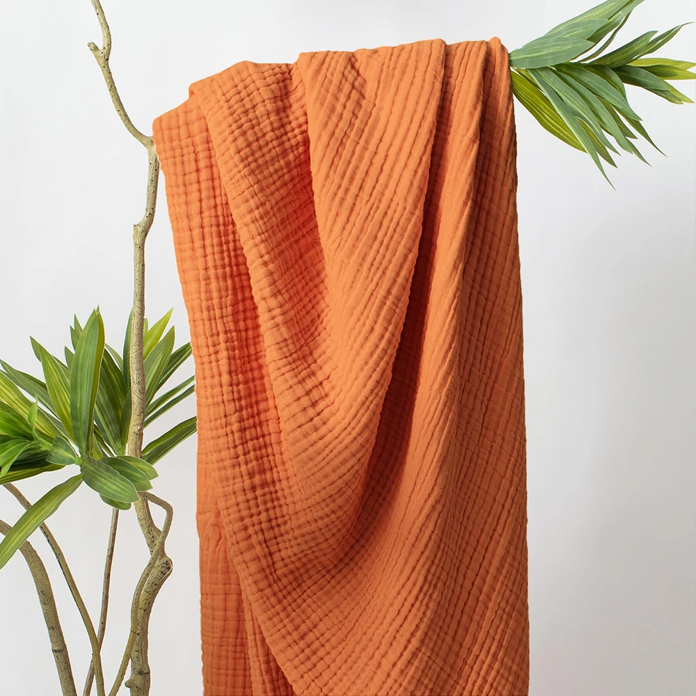 Muslin Throw Blanket Adults 100% Cotton Blankets Couch 6-Layer Summer Breathable Gauze All Season Soft Lightweight Pre-Washed