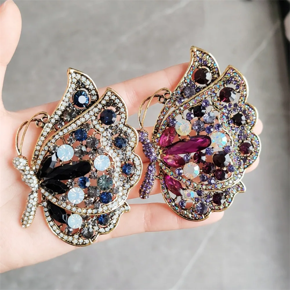 Baroque Luxury Beautiful Butterfly and Insect Design Brooches for Men and Women, Jewelry, Fashion Accessories, and Party Gifts