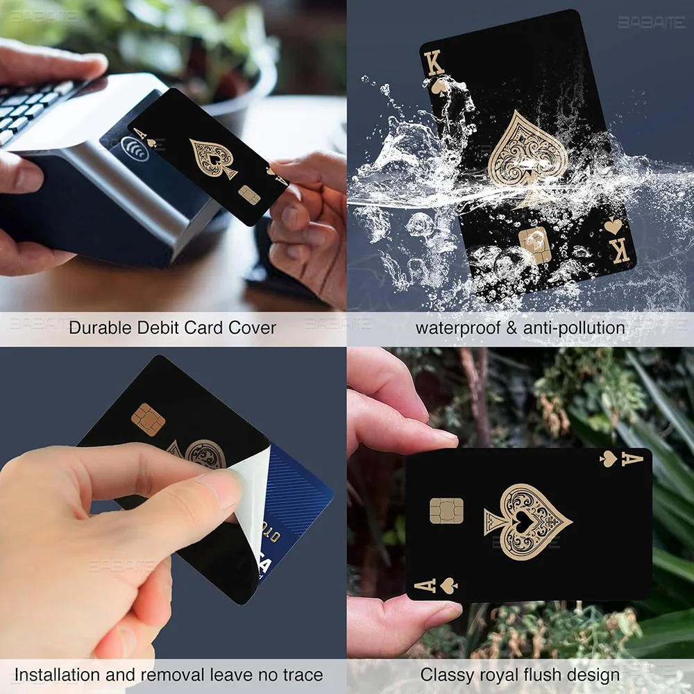 Anime Game G-Gengars Cartoon Credit Card Skin Stickers For Bank Card Bus Metro Card Sticker Waterproof Women Gift