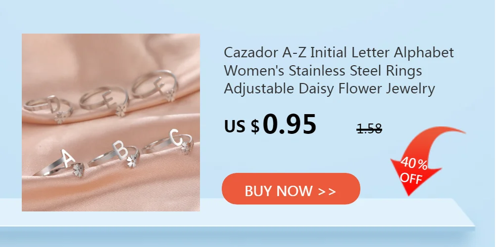 Cazador Minimalist Initial A-Z Letter Necklace for Women Alphabet Stainless Steel Choker Chains Jewelry Birthday Gift Wholesale
