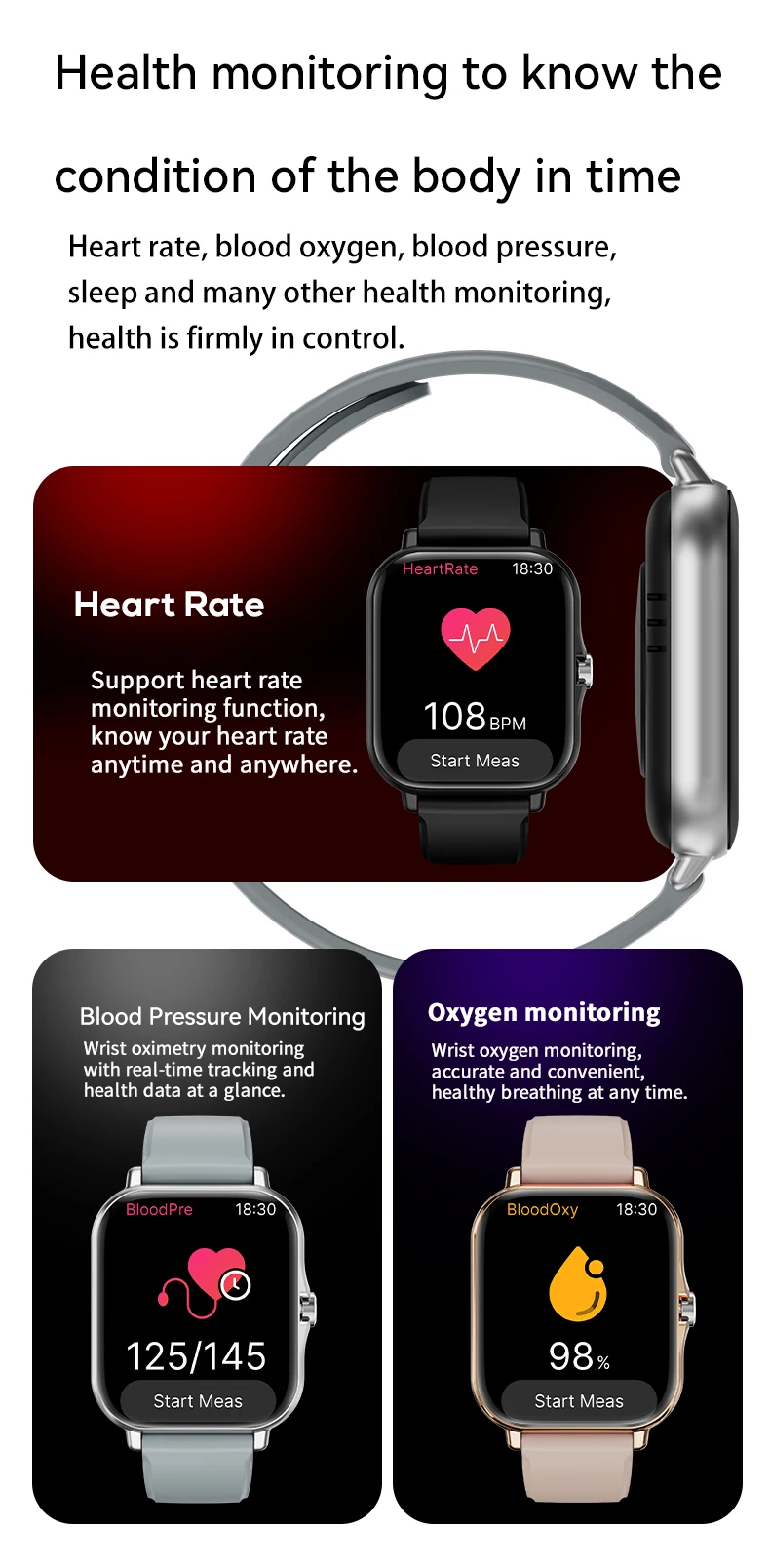 LAXASFIT 2025 New Smart Watch for Men Women Gift Full Touch Screen Sports Fitness Watch Bluetooth Call Digital Smartwatch