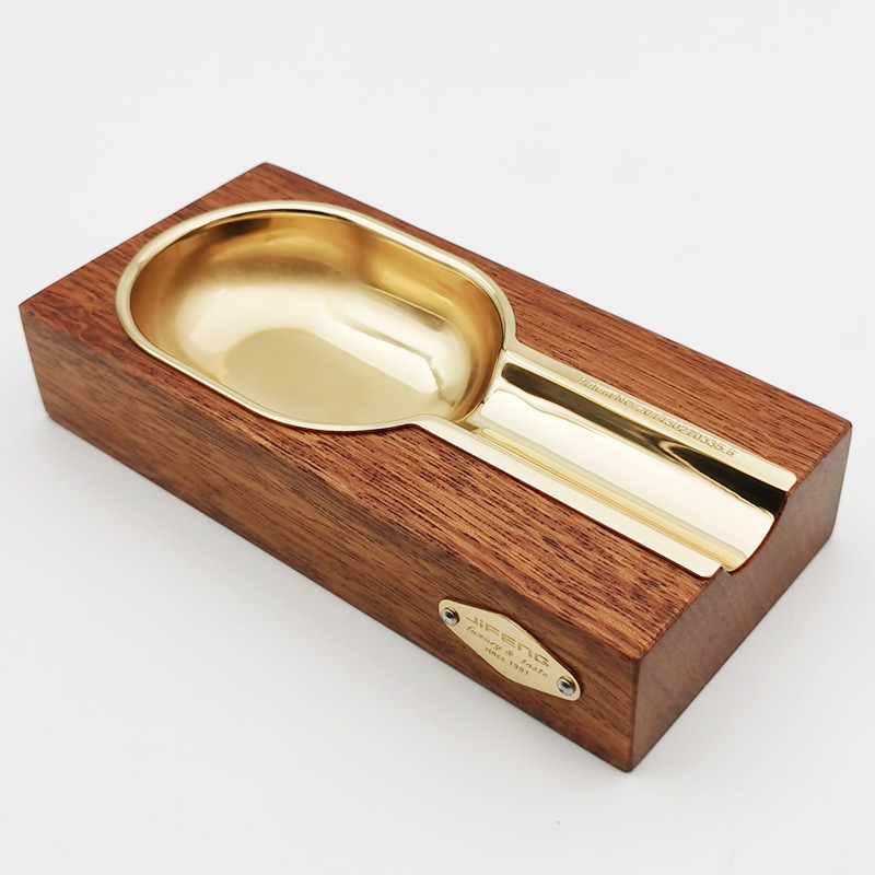 Wooden Cigar Ashtray Stand Cigar Holder Ashtray Cigarette Cigar Stand Holder Ashtray Ash Tray Single Slot Cigar Holder Ashtray