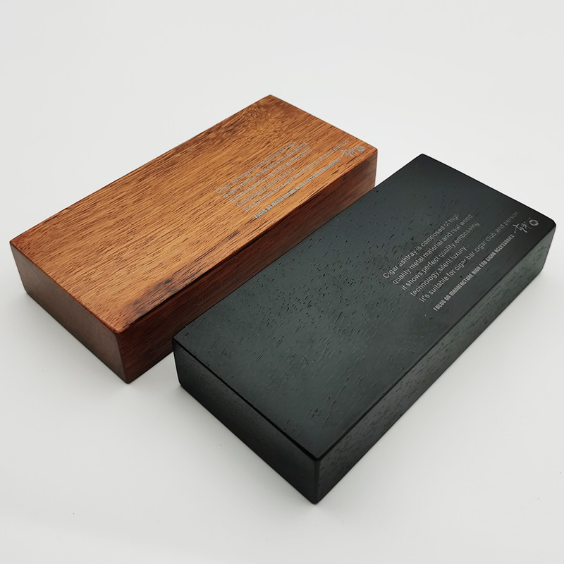 Wooden Cigar Ashtray Stand Cigar Holder Ashtray Cigarette Cigar Stand Holder Ashtray Ash Tray Single Slot Cigar Holder Ashtray