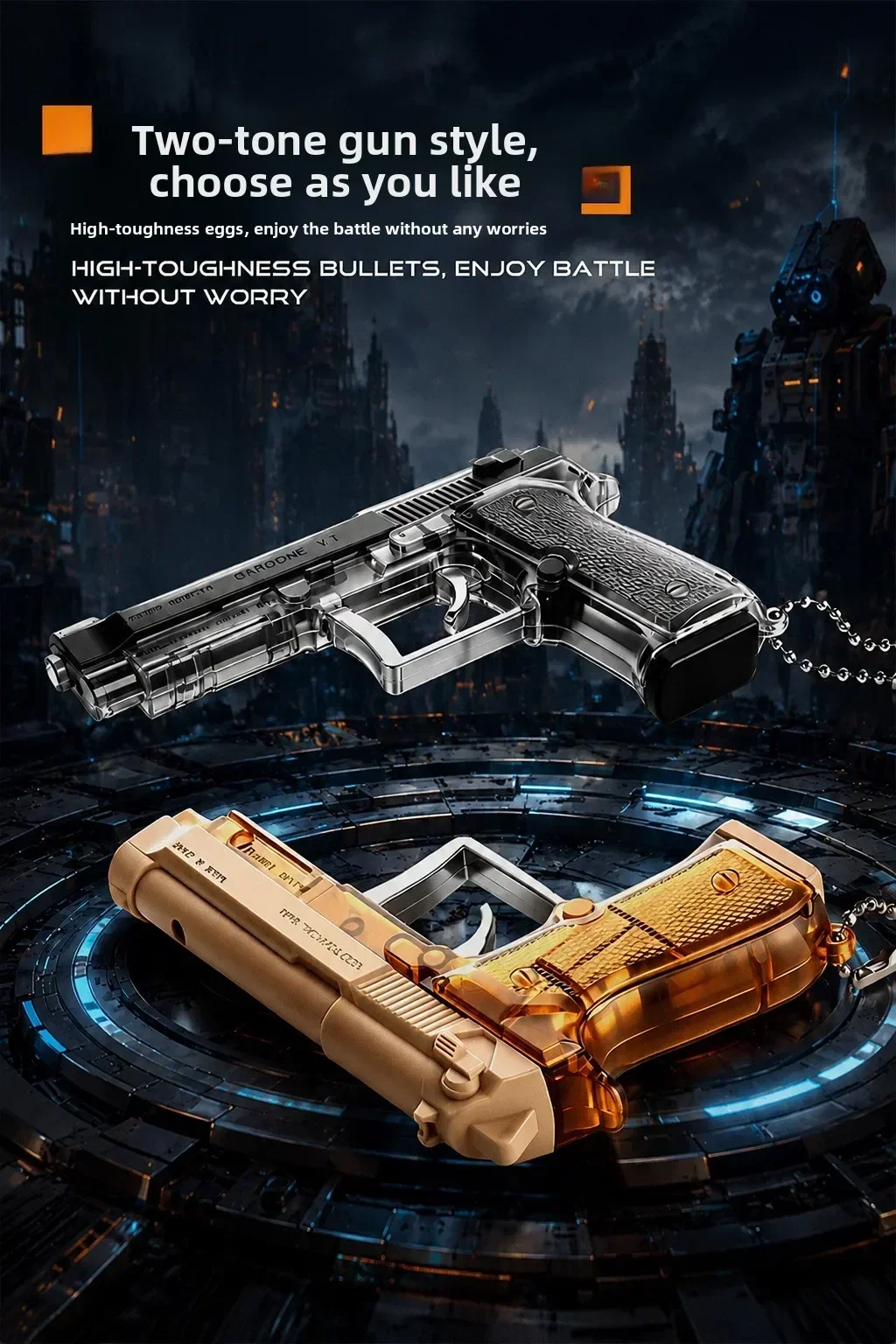 Novelty Shock Prank Toy Gun Keychain, Portable Gag Joke Gadget, Harmless Trick Toy for Men Party Prank, Fun Surprise Gift for Fr