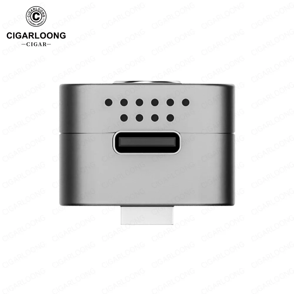 CIGARLOONG Digital Cigar Humidity Meter Portable Humidometer Electric Humidor Tester Guage Hygrometer Needle LCD Display CX-25IT
