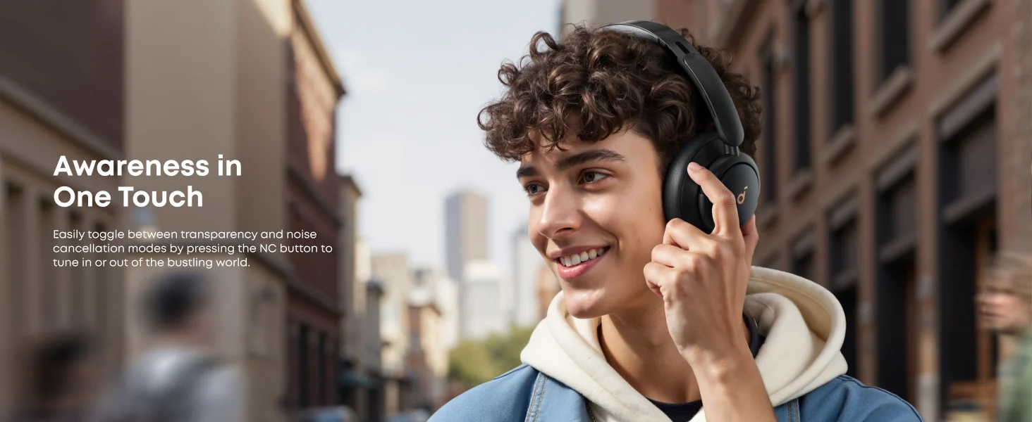 Soundcore by Anker Life Q30 Hybrid Active Noise Cancelling Headphones with Multiple Modes (Refurbished)