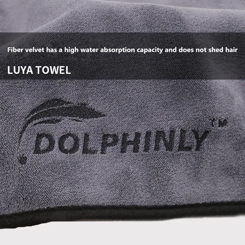 Portable Buckle Fishing Towel with Thickened anti Slip and Hand Wiping Properties, Absorbent Cotton Towel, Outdoor Fishing Tool