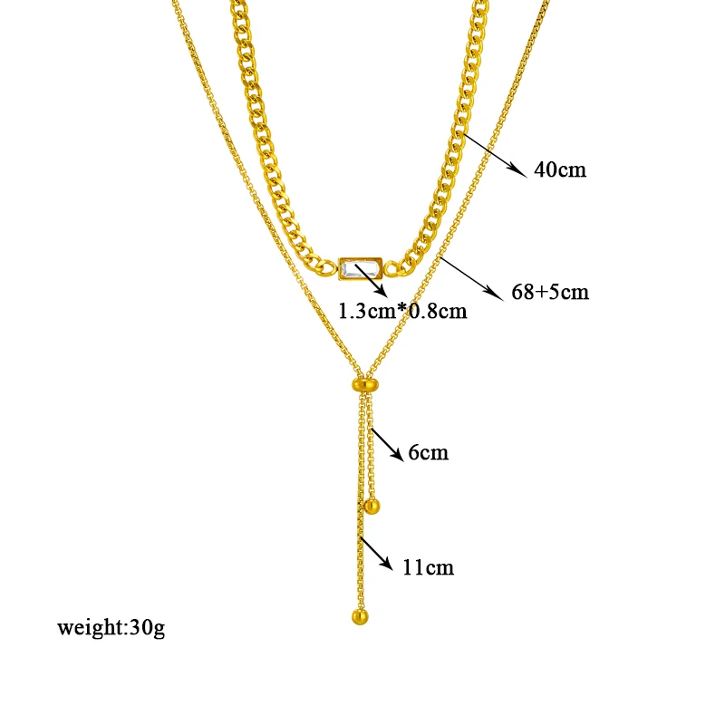 DIEYURO 316L Stainless Steel Butterfly Moon Lock Blue Eyes Pendant Necklace For Women New Multilayer Choker Chain Jewelry Gifts