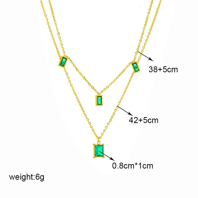 DIEYURO 316L Stainless Steel Butterfly Moon Lock Blue Eyes Pendant Necklace For Women New Multilayer Choker Chain Jewelry Gifts
