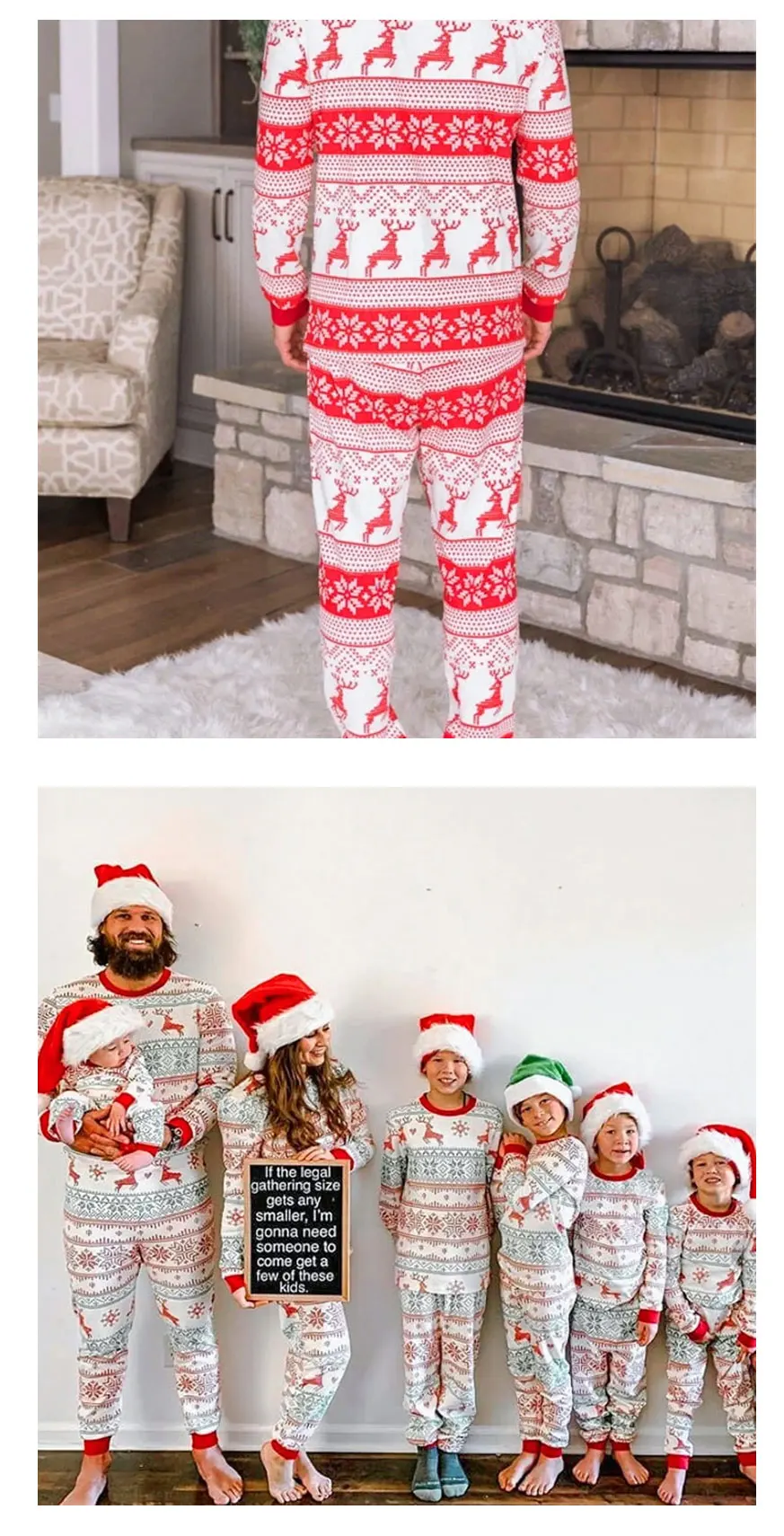 2025 New Family Christmas Pajamas Mom Dad Kids Matching Clothing Set Baby Romper Pjs Soft Loose 2 Pieces Suit Homewear Xmas Look