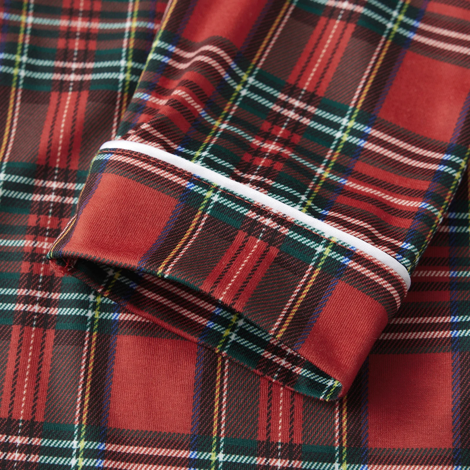 Family Christmas Pajamas Matching Sets Adult And Kids Xmas Red Plaid Button Shirts Tops+Pants Baby Romper Loungewear Pyjamas