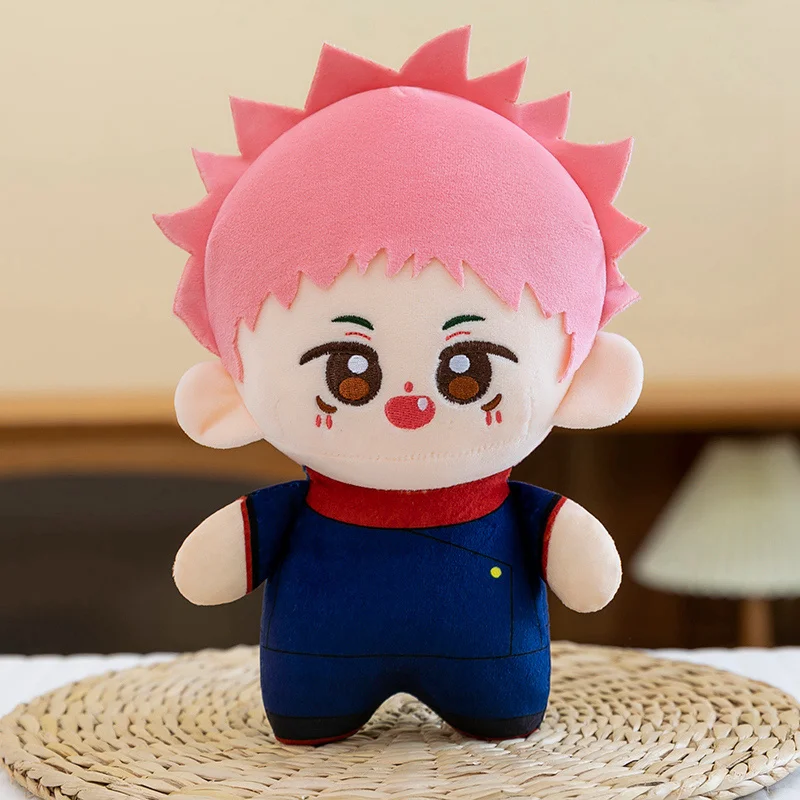 Cartoon Gojo Satoru Geto Suguru Nanami Kento Fushiguro Megumi Itadori Yuji Plush Toys Jujutsu Kaisen Stuffed Dolls Fans Gift