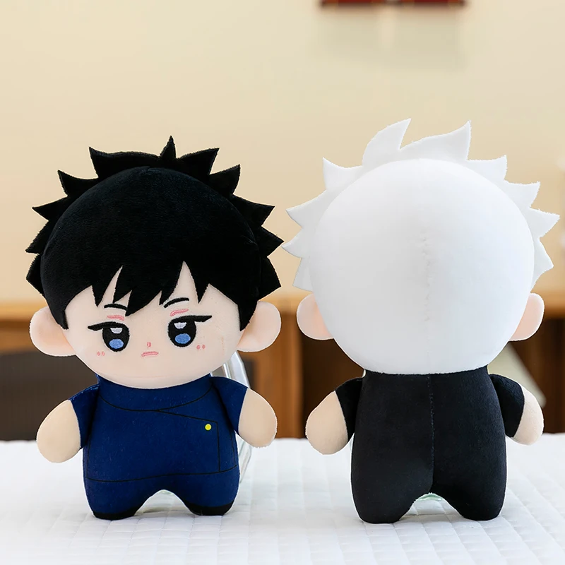 Cartoon Gojo Satoru Geto Suguru Nanami Kento Fushiguro Megumi Itadori Yuji Plush Toys Jujutsu Kaisen Stuffed Dolls Fans Gift