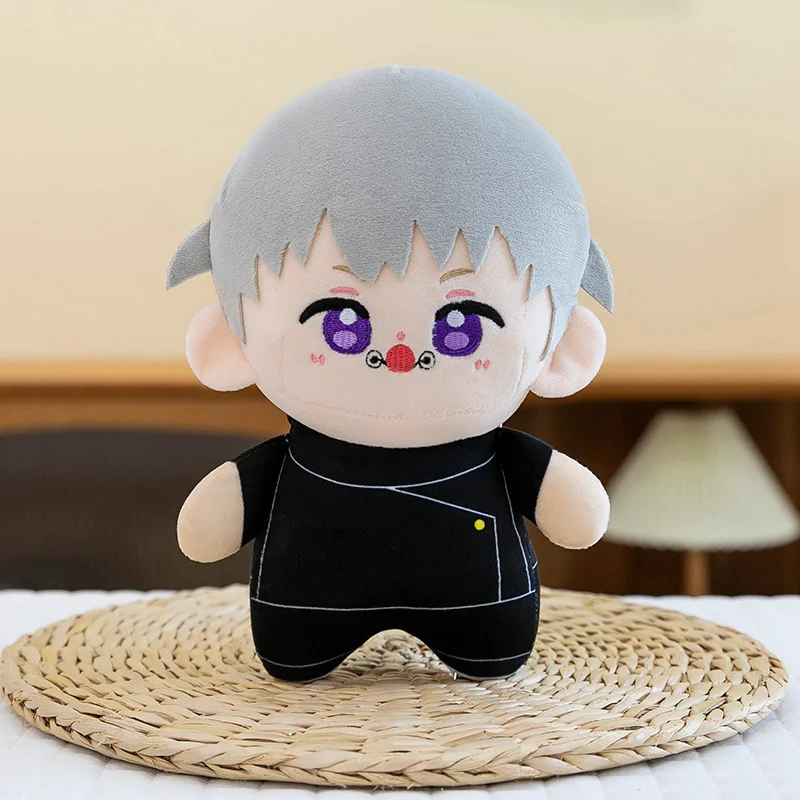 Cartoon Gojo Satoru Geto Suguru Nanami Kento Fushiguro Megumi Itadori Yuji Plush Toys Jujutsu Kaisen Stuffed Dolls Fans Gift