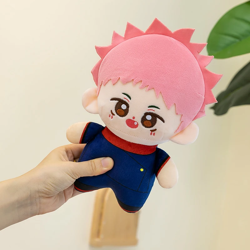Cartoon Gojo Satoru Geto Suguru Nanami Kento Fushiguro Megumi Itadori Yuji Plush Toys Jujutsu Kaisen Stuffed Dolls Fans Gift
