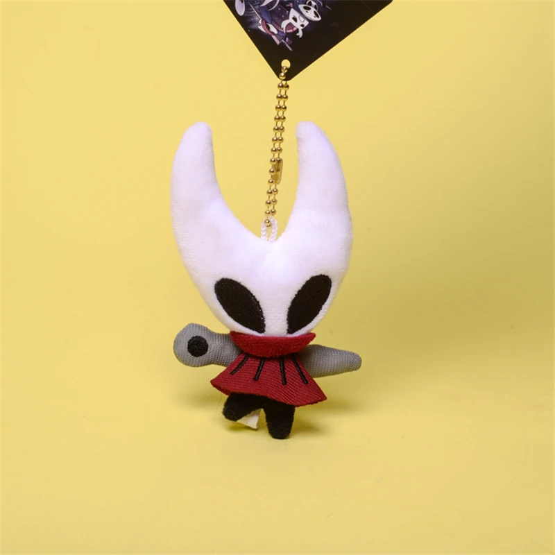 Game Hollow Knight Cosplay Costume Plush Gift Keychain Pendant Cartoon Accessories Prop
